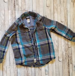 Boys Plaid flannel shirt